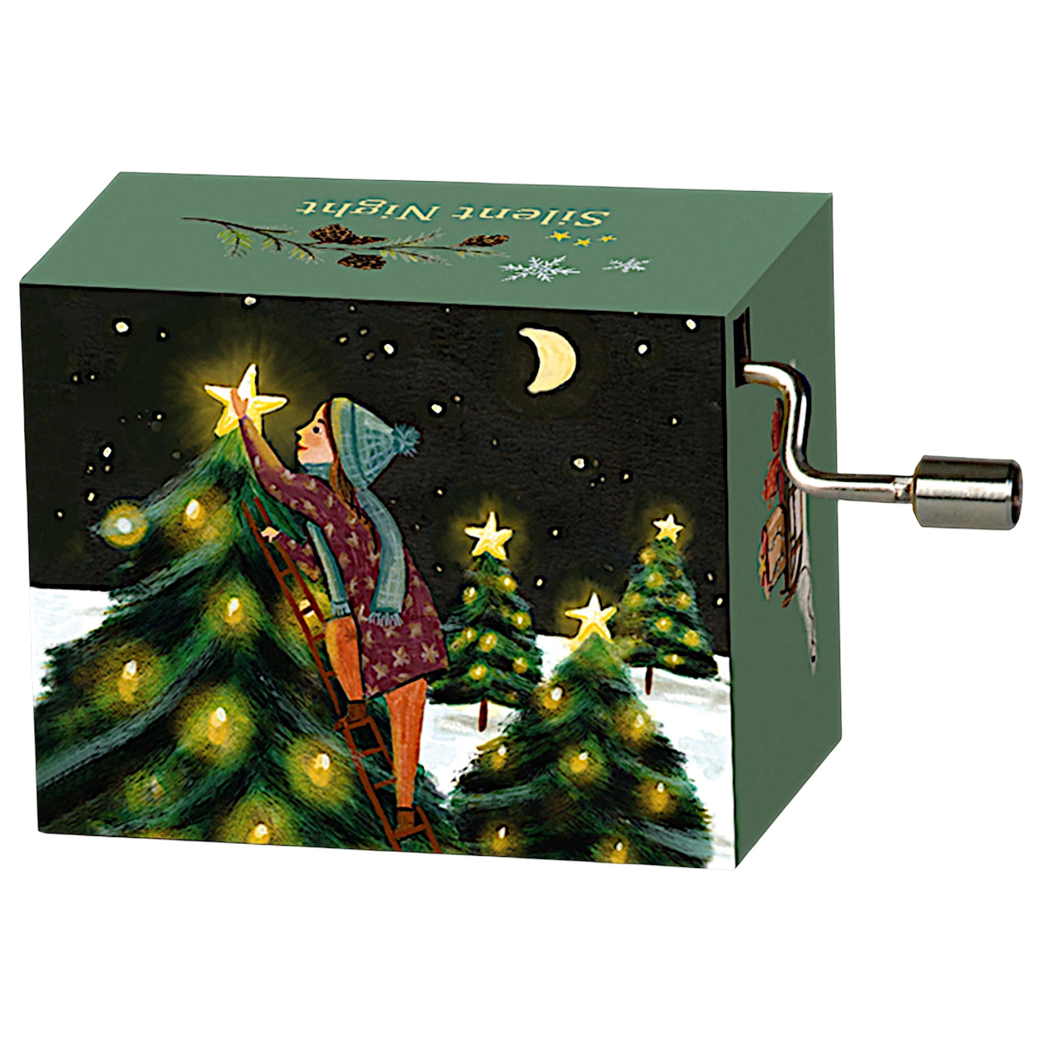 Weihnachtliche Spieluhr von Fridolin mit der Melodie Stille Nacht