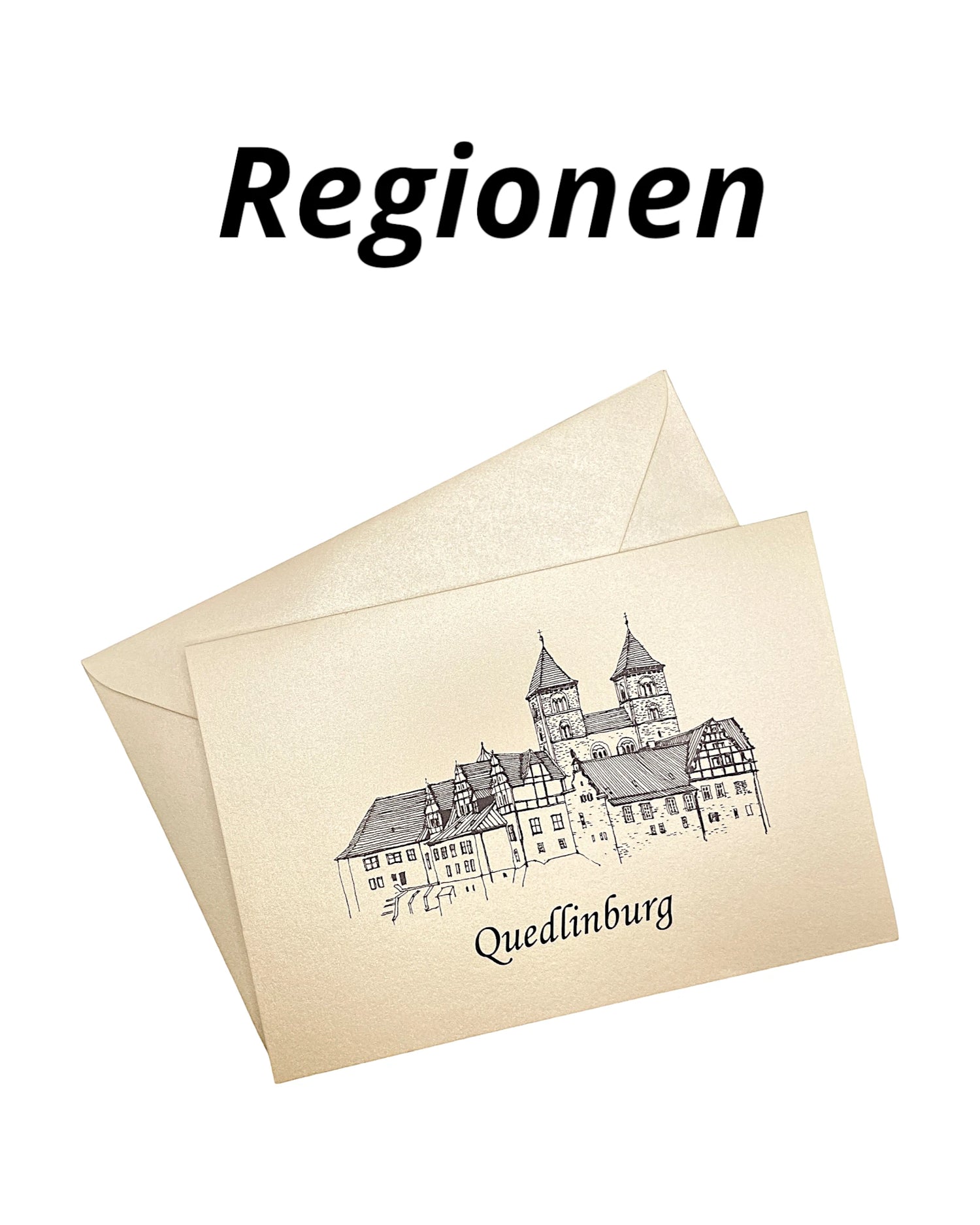 Regionen Klappkarten