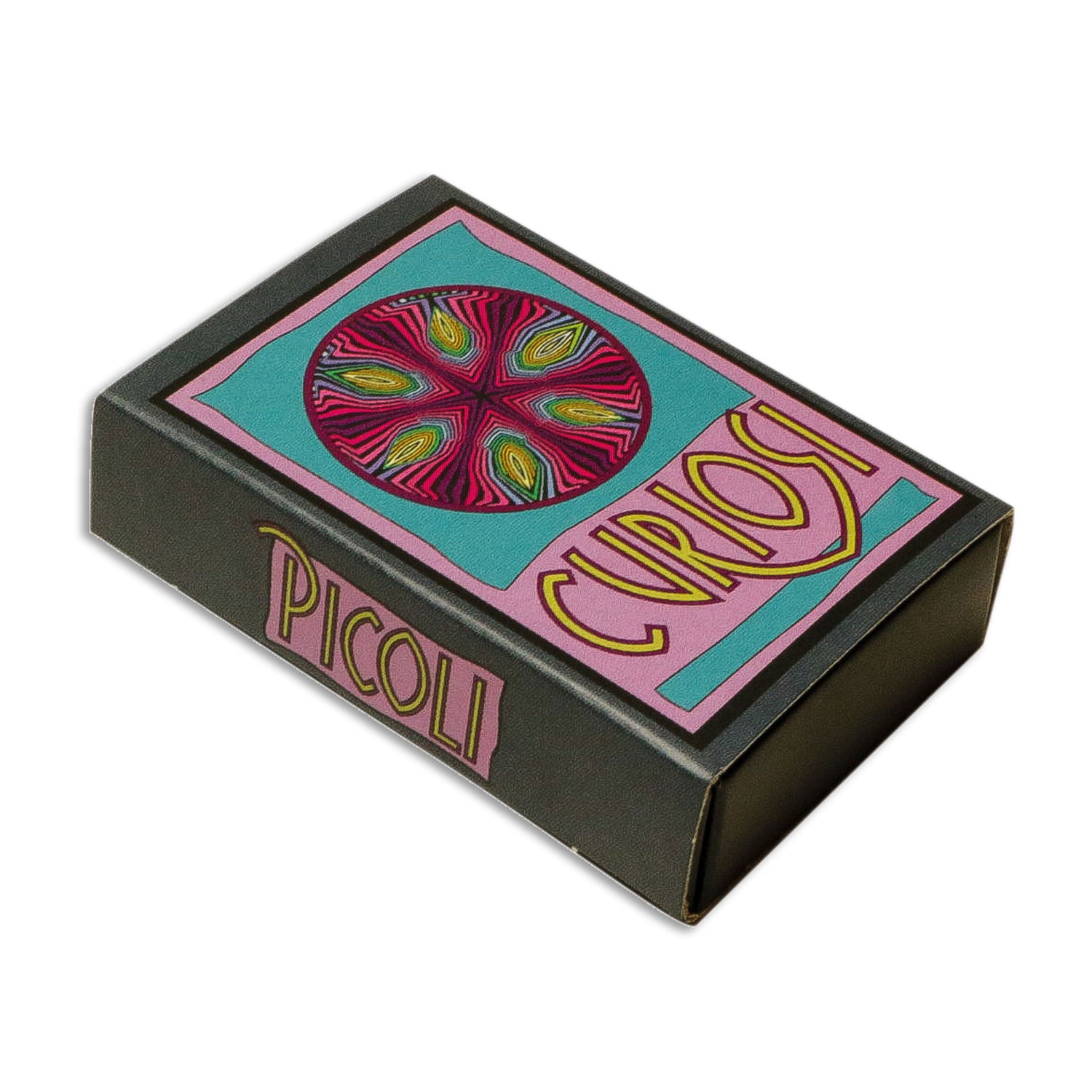 Curiosi Puzzle Hippie mit hochwertiger Schachtel und einzigartigen Puzzleteilen.