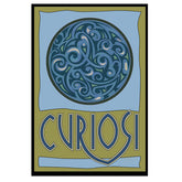 Detailansicht des Curiosi Puzzles Wind mit kunstvollem Motiv und besonderen Puzzleteilen.