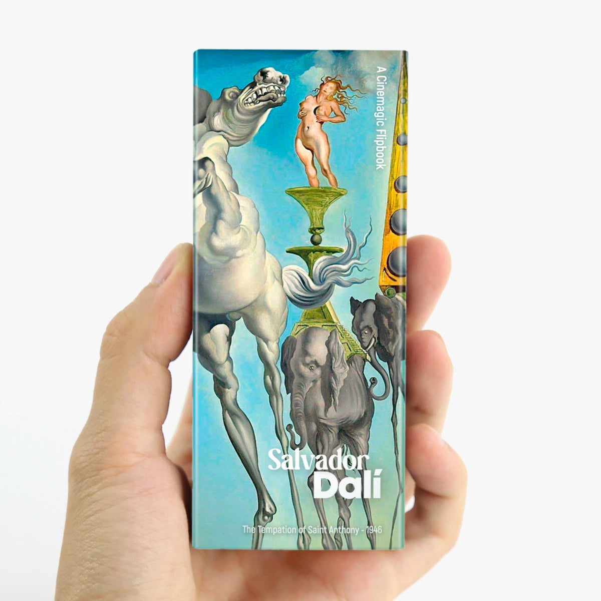 Modernes Daumenkino mit Salvatore Dali 6-in-1
