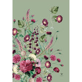 Geschirrtuch aus Bio-Baumwolle mit botanischem Blütenmotiv und hochwertigem dänischen Design.