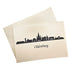 Klappkarte mit der Skyline Oldenburg