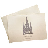 Karte mit Umschlag, Motive Lambertikirche aus Oldenburg