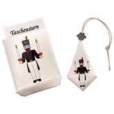 Handgearbeiteter Papierstern mit dem Bergmann