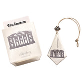 Taschenstern-Faltstern mit Etui aus Papier Oldenburg Schlosswache