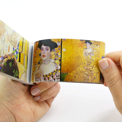 Rückseite des Gustav Klimt Daumenkinos