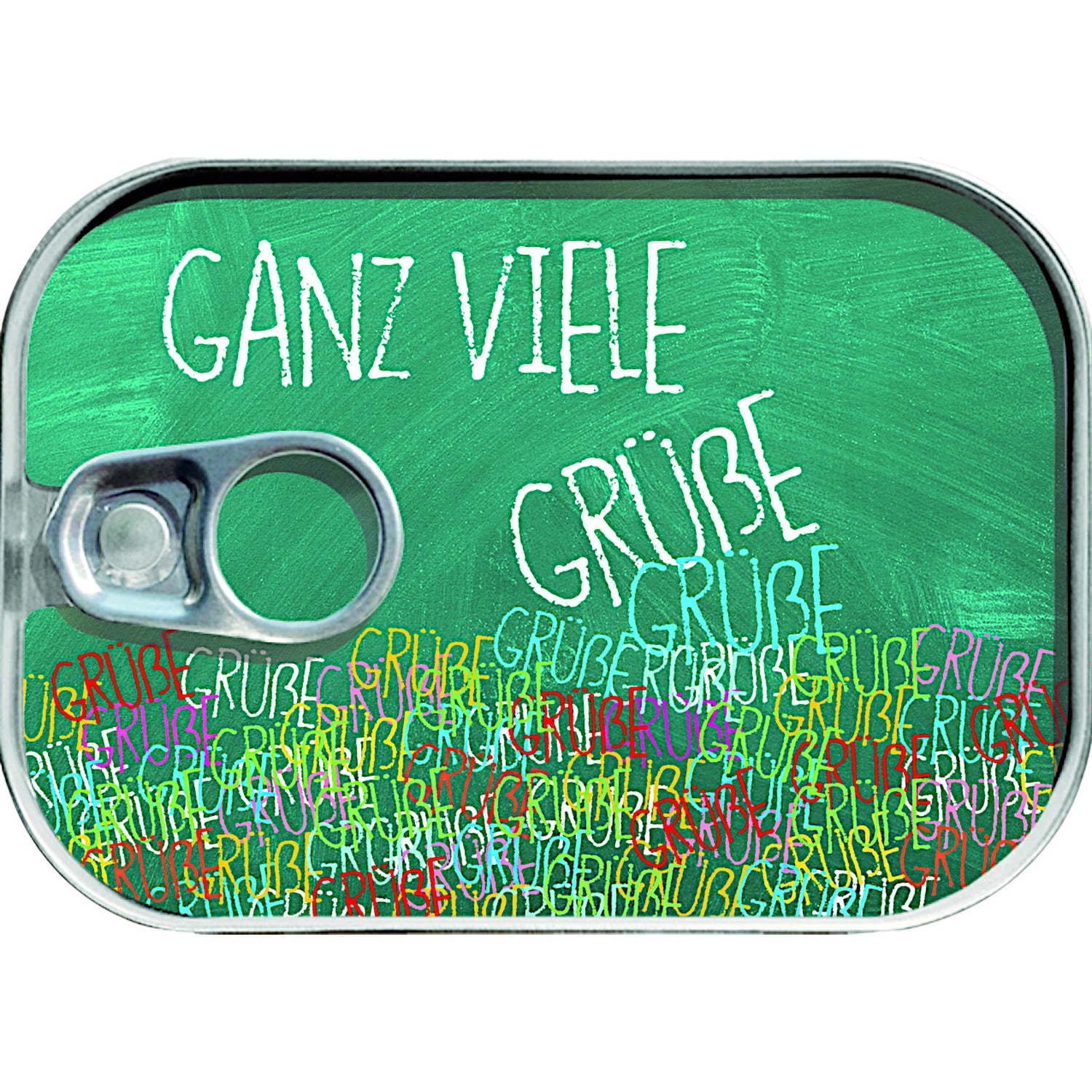Dosenpost Ganz viel Glück – originelle Geschenkidee und liebevoller Glückwunsch

