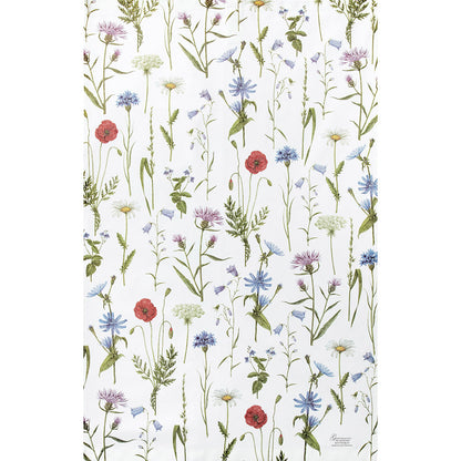 Küchentuch mit bunten Wildblumen aus hochwertiger Bio-Baumwolle