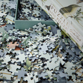 Naturpuzzle mit Gartenvögeln und 1000 präzise gefertigten Puzzleteilen