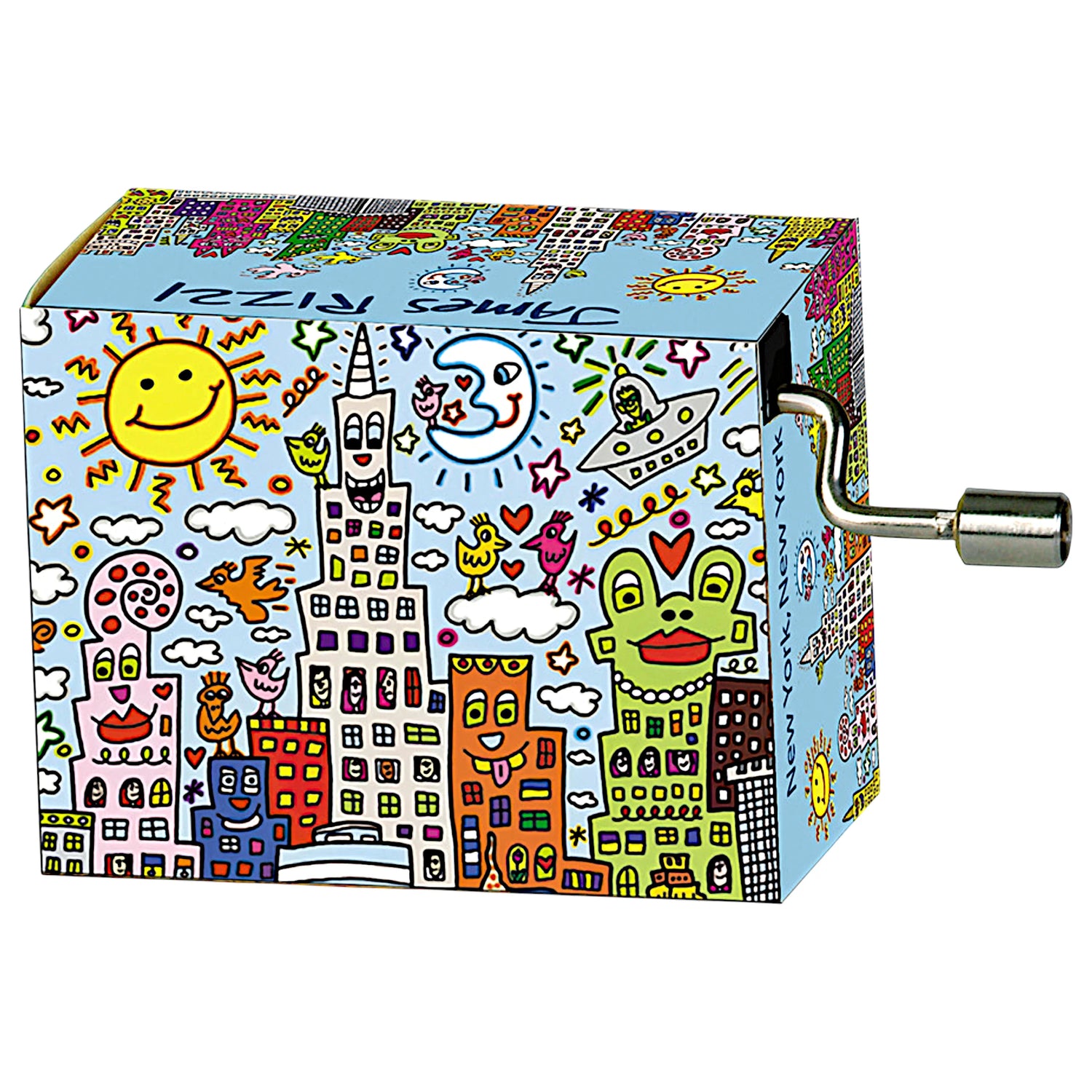 Spieluhr My New York City von James Rizzi mit New York, New York
