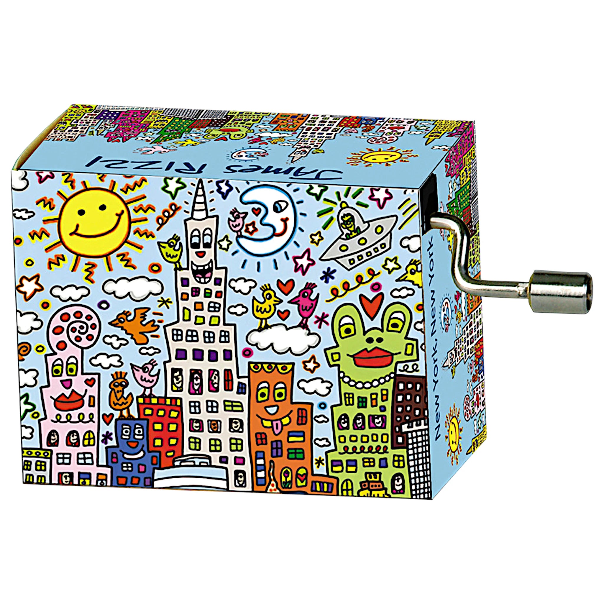 Spieluhr My New York City von James Rizzi mit New York, New York