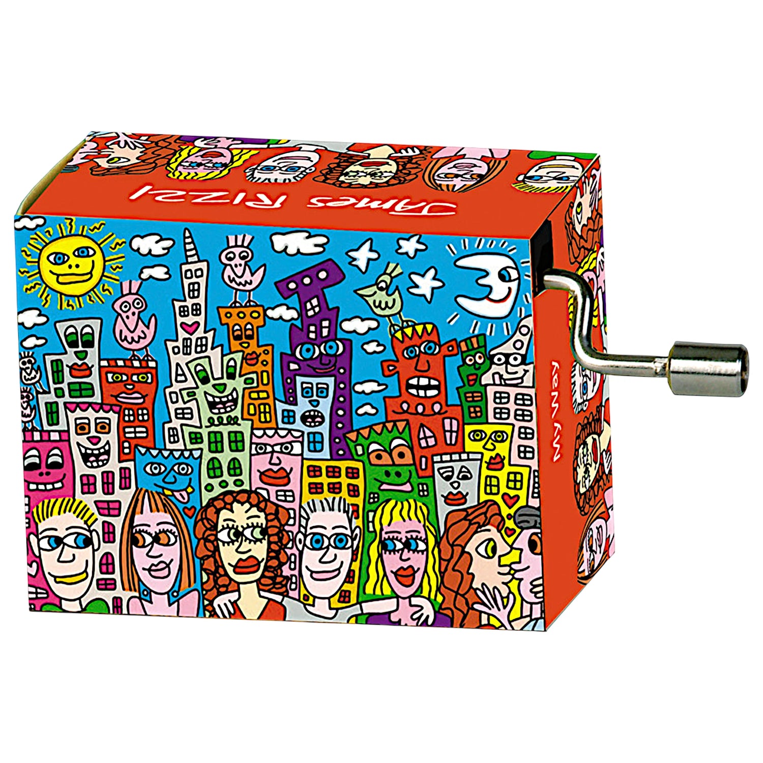 Spieluhr Summer in the City von James Rizzi mit der Melodie My Way