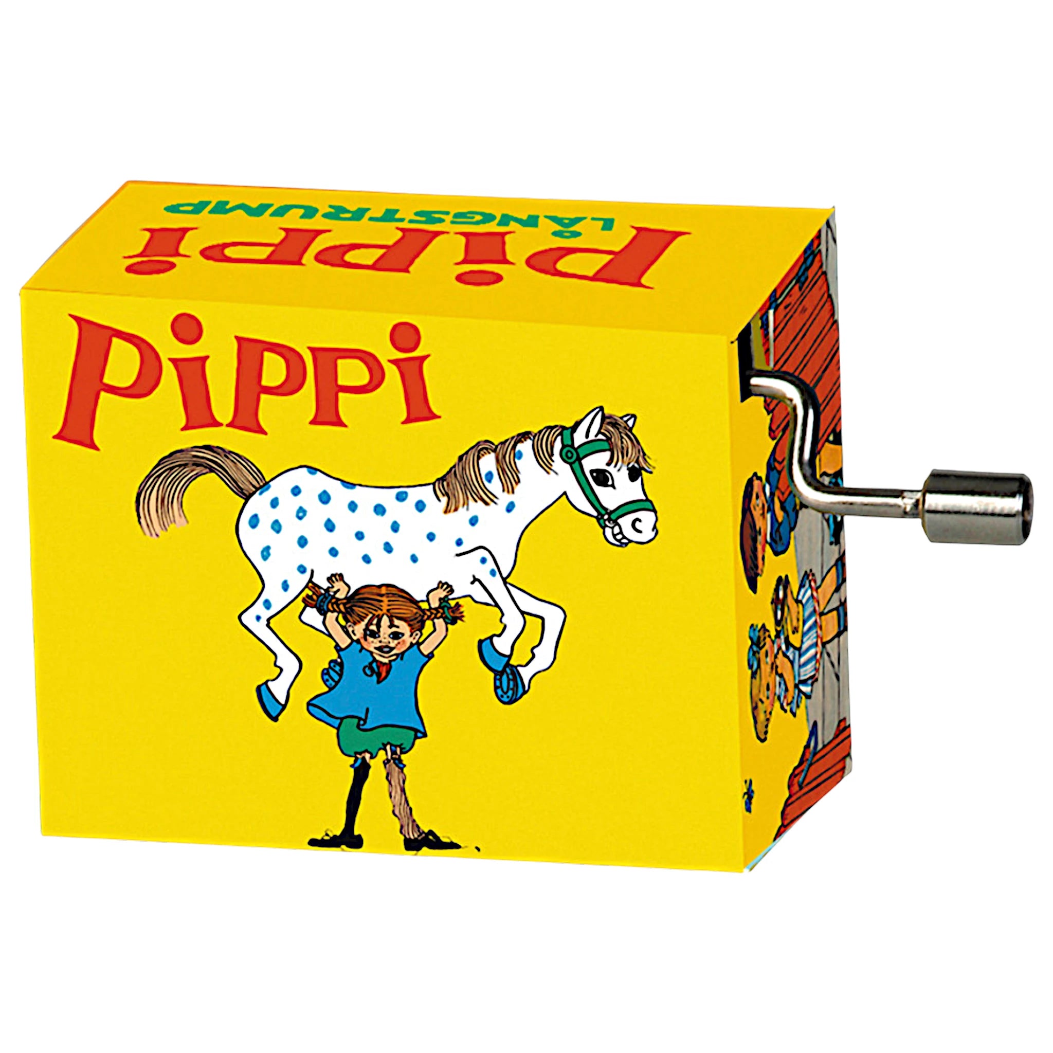 Pippi Langstrumpf Spieluhr mit der Melodie Hey, Pippi Langstrumpf