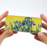 Rückseite des 6-in-1 Daumenkinos mit Informationen zu Vincent van Gogh.
